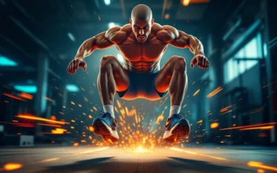 Welke techniek gebruik je voor efficiënte burpee broad jumps?