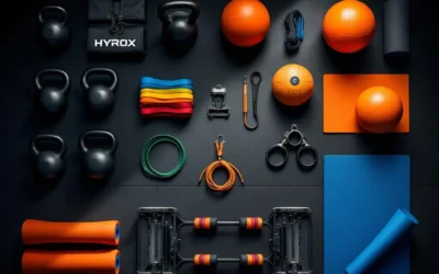 Welke apparatuur wordt gebruikt bij Hyrox stations?
