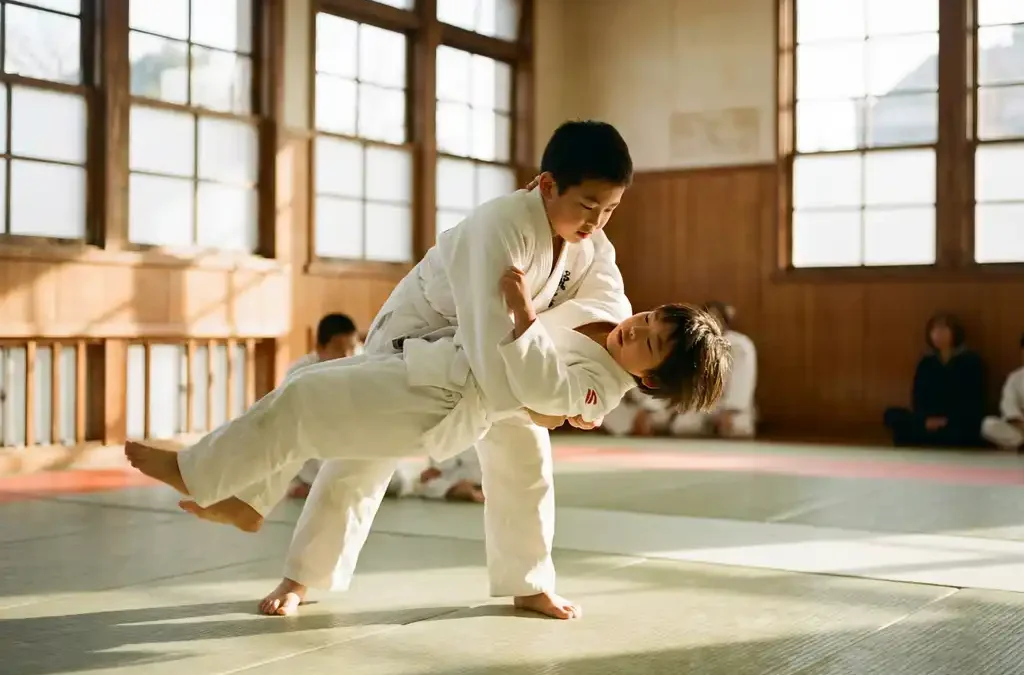 Welke technische aspecten leren kinderen bij judo?