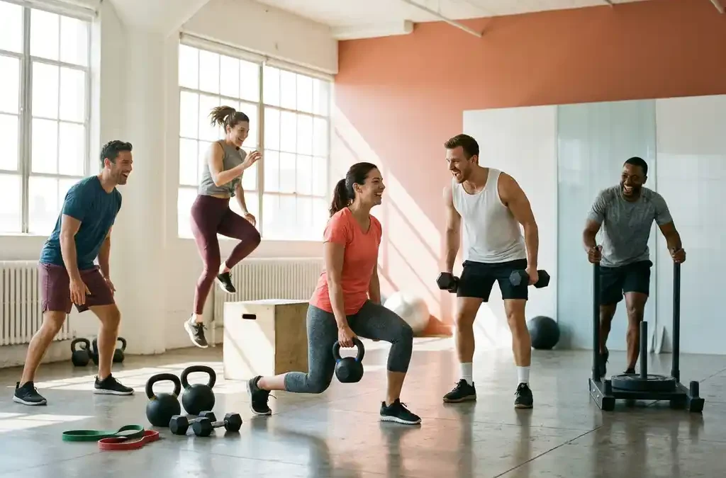 Waarom sporten in een groep makkelijker vol te houden is dan alleen